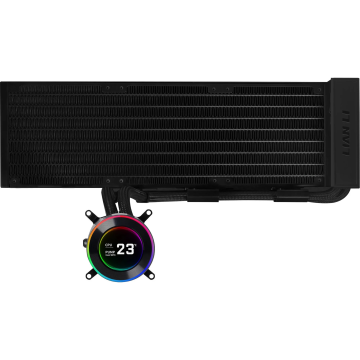 Lian Li Hydroshift II LCD-C 360N Black - Waterkoeler