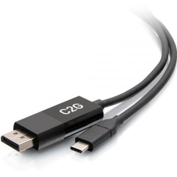 C2G 6ft (1.8m) USB-C to DisplayPort Adapter Cable - 4K 60Hz