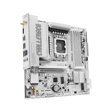 ASRock B860M Challenger WiFi White - Moederbord