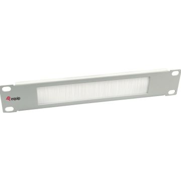 Equip Kabelgoot 10" 1HE Bürstenplatte grijs