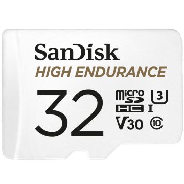 SanDisk High Endurance microSDHC V30 32GB - Flashgeheugenkaart