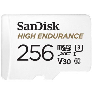 SanDisk High Endurance microSDHC V30 256GB - Flashgeheugenkaart
