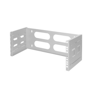 Logilink 19" wall mount 4 HE, helder grijs