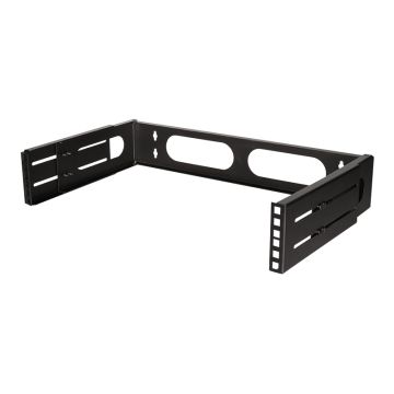 Logilink 19" wall mount 2 HE, zwart