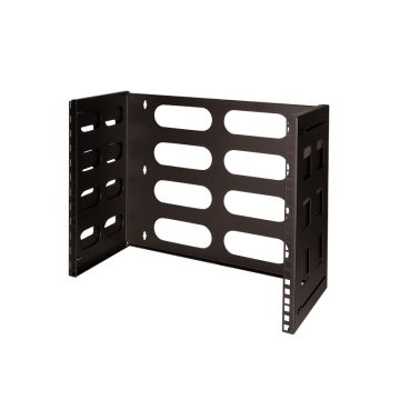 Logilink 19" wall mount 8 HE, zwart