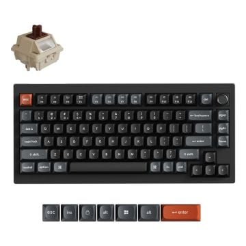 Keychron V1 Ultra 8K 75% Wireless Hot-Swap RGB - Toetsenbord