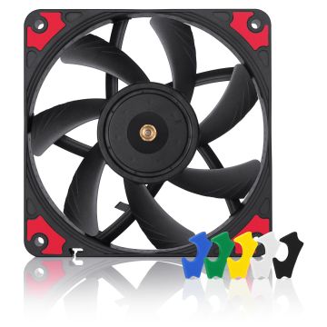 Noctua NF-A12x15 PWM chromax.black.swap - Ventilator