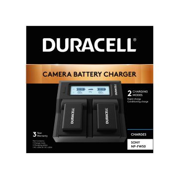 Duracell DRS6120 - Batterijoplader