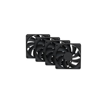 HYTE FA12 Fans Black 4-Pack - Ventilator