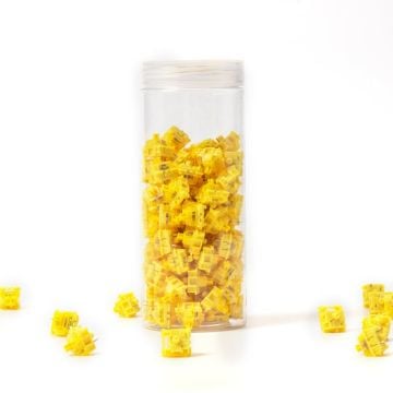 Keychron Gateron Phantom Switch set - Yellow, 110 Switches