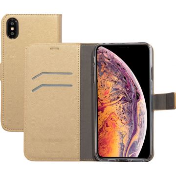 Mobiparts Saffiano Wallet Case Apple iPhone XS Max - Smartphonehoesje