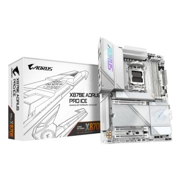 GIGABYTE X870E AORUS PRO ICE moederbord AMD X870E Socket AM5 ATX