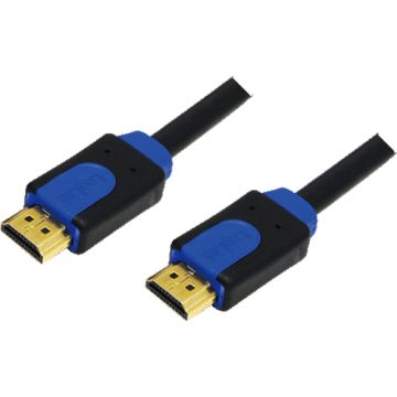Logilink HDMI-Kabel Ethernet A -> A St/St 2.00m Gold