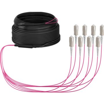 EFB Trunkkabel U-DQ(ZN)BH 8G 50/125, SC/SC OM4 100m