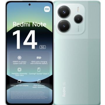 Xiaomi Redmi Note 14 - 256GB Coral Green