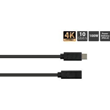 Good Connections USB 3.2 Gen.2 Verläng. USB-C St.-Bu. 1m