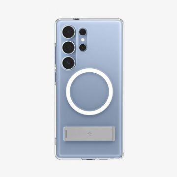 Spigen Gal S25 Ultra UltrHybrS MF Clr Wh