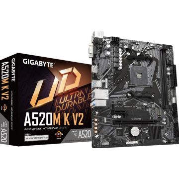 GIGABYTE A520M K V2 - Moederbord