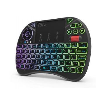 Rii 8X Mini Wireless Keyboard Touchpad Combo - Draadloos toetsenbord