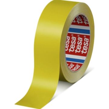 tesa Packband 66m x 6mm geel