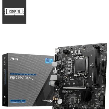 MSI PRO H610M-E - Moederbord