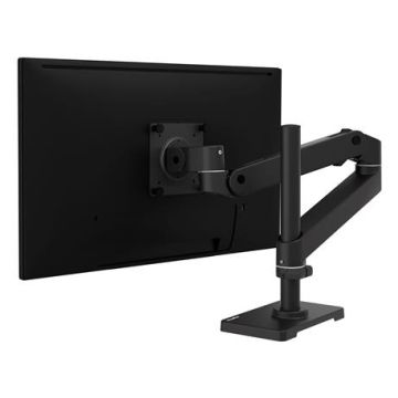 Ergotron LX Pro Desk Monitorarm met Verhoogde Paal - Bureaubevestiging