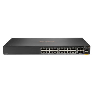 HPE Aruba 6200F 24G Class4 PoE 4SFP+ 370W Switch - Switch