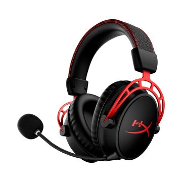 Cloud Alpha - Wireless Gaming Headset (zwart-rood), Draadloos, 15