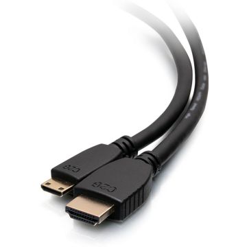 C2G 6ft 4K HDMI to Mini HDMI Cable with Ethernet - 60 Hz