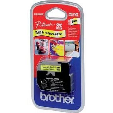 Brother M-K621BZ - Zwart op geel