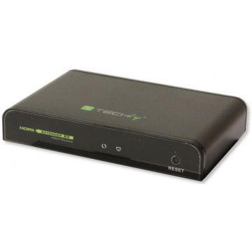 Techly HDMI Extender ontvanger über Cat.6, max. 120m, IR