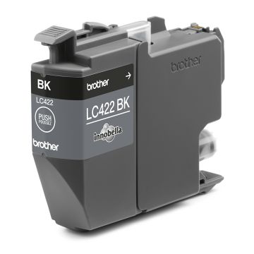 Brother LC‑422BK Inktcartridge Zwart - originele cartridge