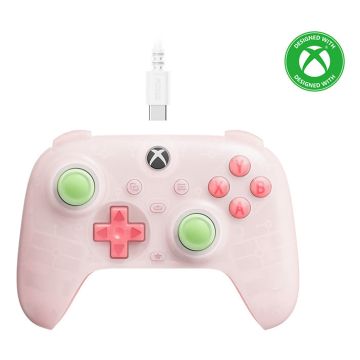 8Bitdo Ultimate Mini Wired Clear Pink - Controller