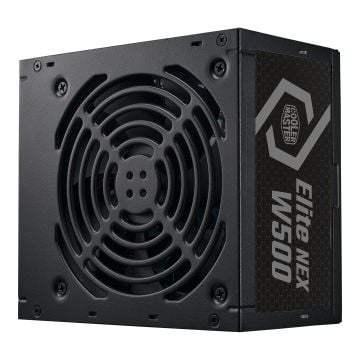 Cooler Master Elite NEX White 500 230V Black Mesh Cable - Voeding