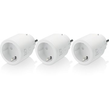 Smart Switch WiFi 3-pack (SH-P01-3P) is een draadloze schakelaar die je zowel thuis als op afstand eenvoudig aan- of uitzet via je telefoon. Smart Switch WiFi 3-pack (SH-P01-3P) is te gebruiken voor alle apparaten die het juiste stopcontact hebben (max. 1