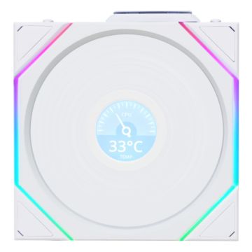 Lian Li UNI FAN TL140 Wireless LCD White - Ventilator