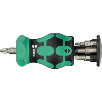 Wera Kraftform Kompakt Stubby Magazin RA 4, 6-teilig