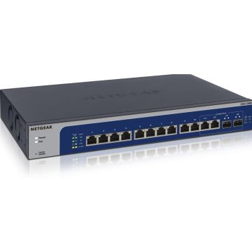 NETGEAR 12-poorts 10-Gigabit/Multi-Gigabit Ethernet Plus Switch (XS512EM) - Switch