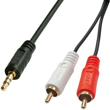 LINDY 3m Premium Phono To 3.5mm Cable