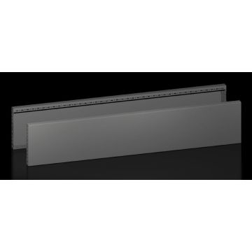 Rittal VX socket-Blenden, seitlich, H: 200 mm, voor T: 1200