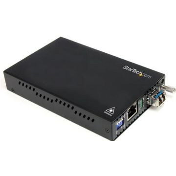StarTech.com Glasvezel Converter Gigabit 1000Mbit MM Glasvezel LC 550m - Glasvezel mediaconverter