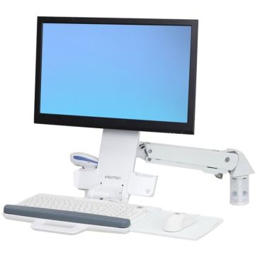 Ergotron StyleView Sit-Stand Combo - Bevestigingskit (scharnierarm, toetsenbordplateau)