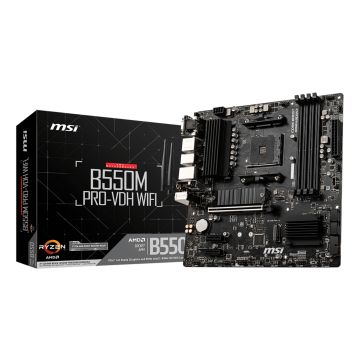 MSI B550M PRO-VDH WIFI - Moederbord