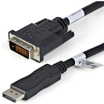 StarTech.com 10-Pack 6ft DisplayPort to DVI Cable, DisplayPort 1.2 to DVI-D Video Adapter Cable, 1080p, Passive DP++ to DVI Monitor Converter Cable, DP to DVI Digital Display, Male to Male - Passive DP 1.2 to DVI (DP2DVIMM6X10)