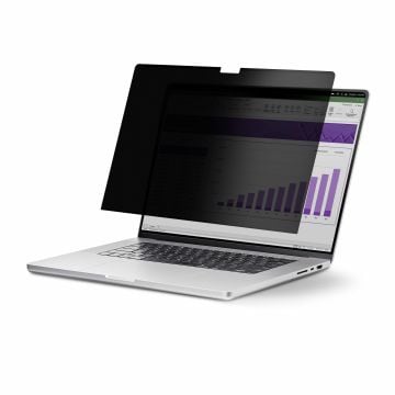 StarTech.com 15.6-inch 16:10 Touch Privacy Screen, Anti-Glare Blue Light Filter, Laptop Monitor Screen Protector, +- 30 Deg. View Angle, Flip-Up - Privacyfilter voor notebook (horizontaal)
