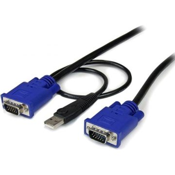 StarTech.com Ultradun USB VGA 2-in-1 KVM-kabel - VideoUSB kabel