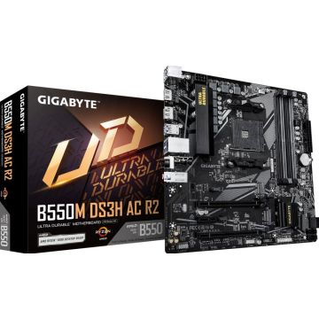 GIGABYTE B550M DS3H AC R2 - Moederbord