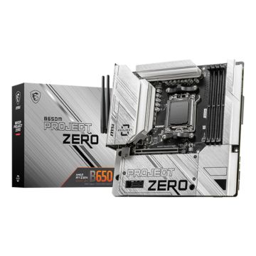 MSI B650M PROJECT ZERO (B650,AM5,mATX,DDR5)
