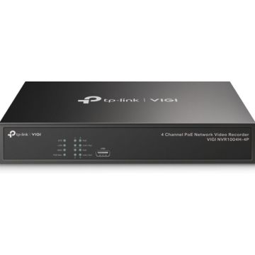 TP-Link VIGI NVR1004H-4P - Netwerk Video Recorder