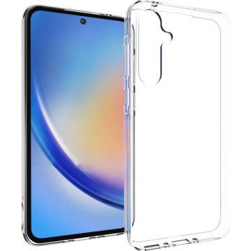 Accezz Clear Backcover Samsung Galaxy A35 - Transparant